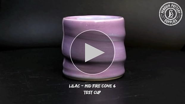 ピエール・アンリ・エディション p706p5g Penguin Pottery - Opaque Series - Lilac - Mid Fire Glaze